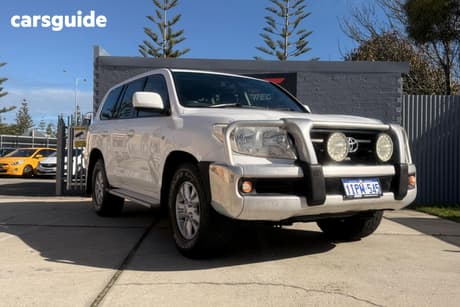 White 2011 Toyota Landcruiser Wagon Gxl (4X4)
