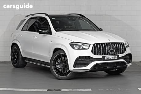 White 2021 Mercedes-Benz GLE53 Wagon 4Matic+ (Hybrid)