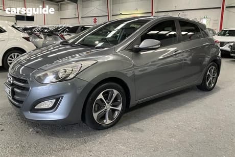 Grey 2016 Hyundai I30 Hatchback Active X
