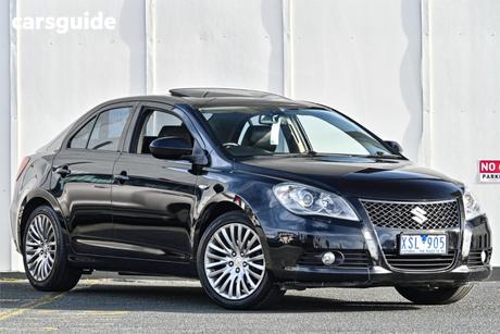 Black 2010 Suzuki Kizashi Sedan Xls