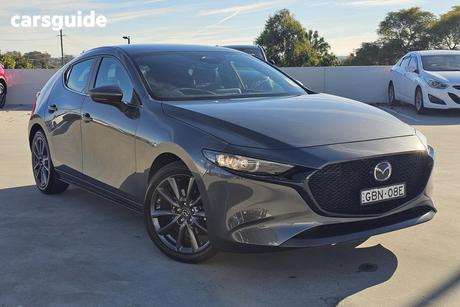 Grey 2026 Mazda Mazda3 Hatchback G20 Evolve