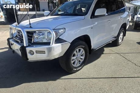 White 2011 Toyota Landcruiser Wagon Gxl (4X4)