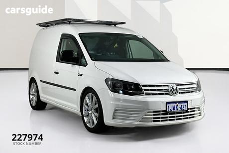 White 2020 Volkswagen Caddy Van Tdi250