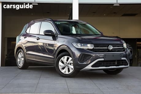 Grey 2024 Volkswagen T-Cross Wagon 85Tfi Life