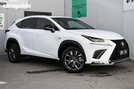 White 2020 Lexus NX300 Wagon F Sport (Fwd)