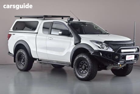 White 2015 Mazda BT-50 Freestyle Utility Xtr (4X4)