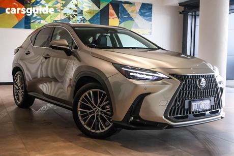 Silver 2023 Lexus NX350H Wagon Sports Luxury Hybrid Awd