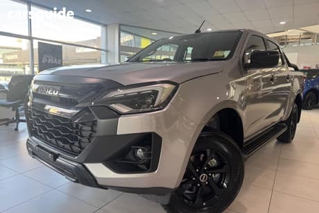 Silver 2025 Isuzu D-MAX Crew Cab Utility X-Rider (4X4)