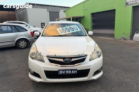 White 2009 Subaru Liberty Wagon 2.5I Sports Premium