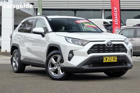 White 2019 Toyota RAV4 Wagon Gxl (2Wd)