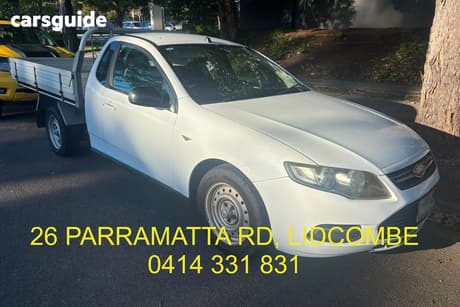White 2013 Ford Falcon Cab Chassis