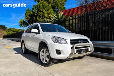 White 2009 Toyota RAV4 Wagon Cv6