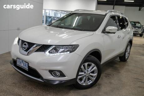White 2016 Nissan X-Trail Wagon St-L 7 Seat (Fwd)