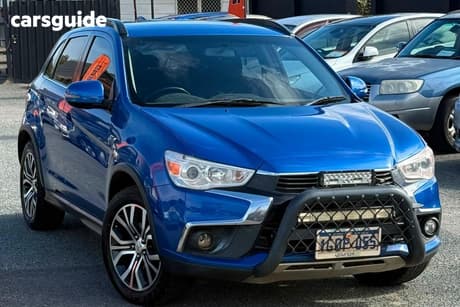 Blue 2016 Mitsubishi ASX SUV LS (2WD) XC MY17