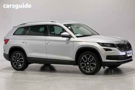 Silver 2020 Skoda Kodiaq Wagon 132 Tsi Sportline (4X4)