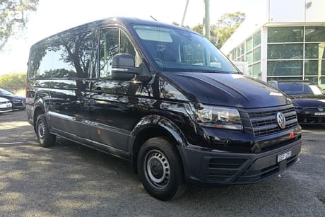 Black 2025 Volkswagen Crafter Van 35 Tdi410 Mwb Fwd (3.55T)