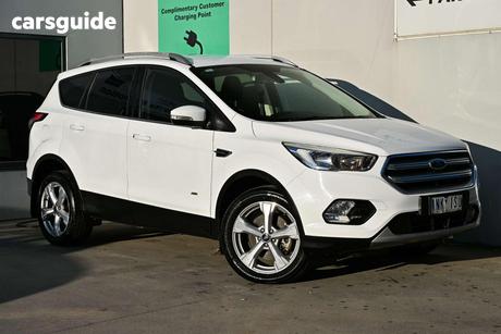 White 2018 Ford Escape Wagon Trend (Awd)