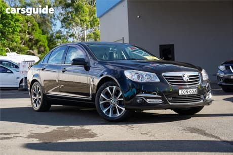 Black 2013 Holden Calais Sedan