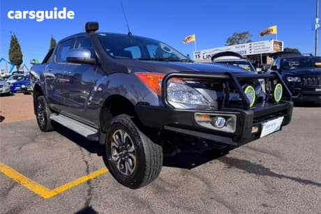Grey 2015 Mazda BT-50 Dual Cab Utility Gt (4X4)