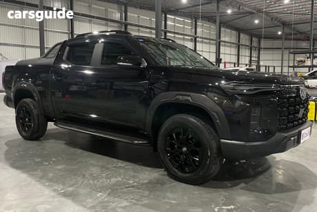 Black 2024 LDV T60 Double Cab Utility Max Plus (4X4)