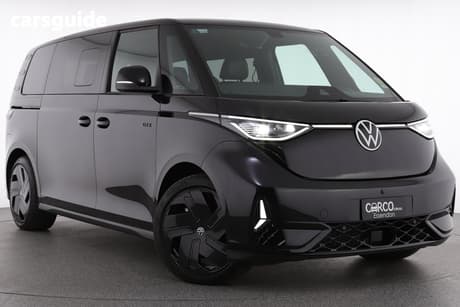 Black 2025 Volkswagen ID. Buzz Wagon Gtx Lwb 4Motion