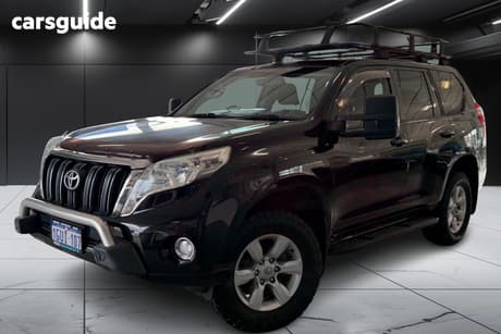 Black 2015 Toyota Landcruiser Prado Wagon Gxl (4X4)