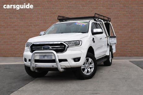 White 2020 Ford Ranger Double Cab Pick Up Xlt 3.2 (4X4)