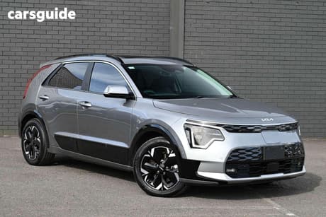 Grey 2023 Kia Niro Wagon Ev Gt-Line Grey C Pillar