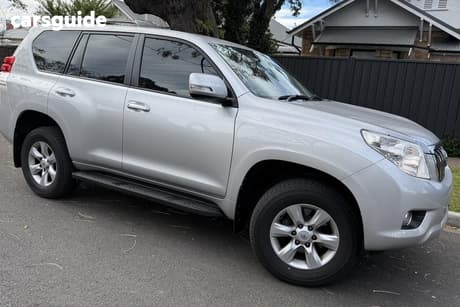 Silver 2013 Toyota Landcruiser Prado Wagon Gxl (4X4)