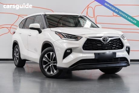 White 2021 Toyota Kluger Wagon Gxl 2Wd