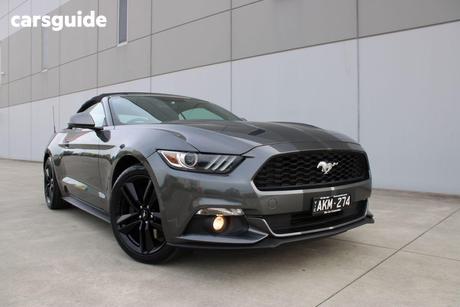 Grey 2016 Ford Mustang Convertible 2.3 Gtdi