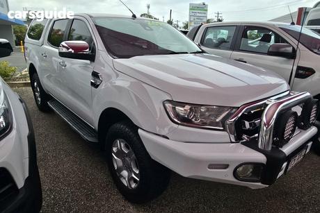 White 2017 Ford Ranger Dual Cab Utility Xlt 3.2 (4X4)