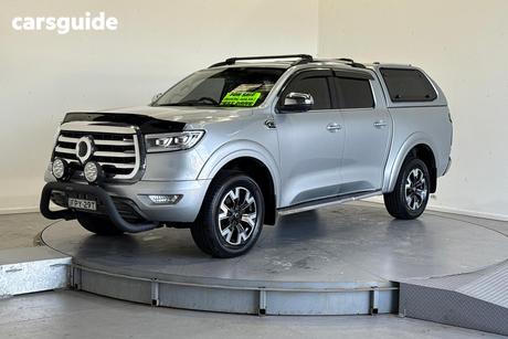 Silver 2022 GWM UTE Dual Cab Utility Cannon-L (4X4)