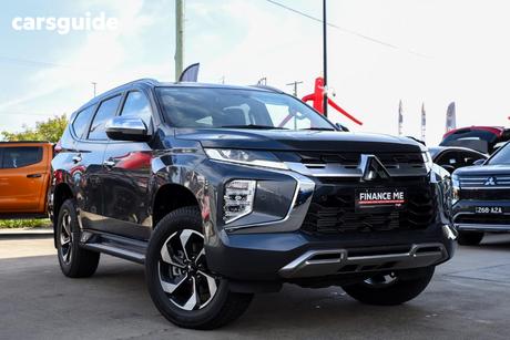 Grey 2024 Mitsubishi Pajero Sport Wagon Gsr (4Wd) 7 Seat