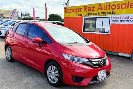 Red 2015 Honda Jazz Hatchback Vti