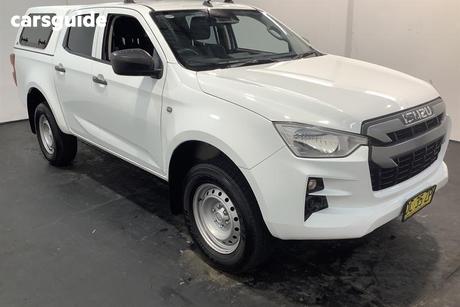 White 2021 Isuzu D-MAX Crew Cab Utility Sx (4X2) High-Ride