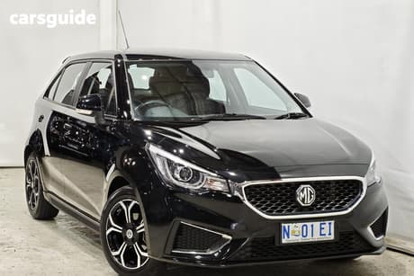 Black 2022 MG MG3 Hatchback Excite (With Navigation)