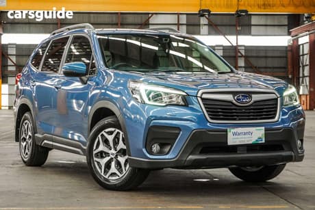 Blue 2019 Subaru Forester Wagon 2.5I-L (Awd)