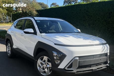 White 2026 Hyundai Kona Wagon