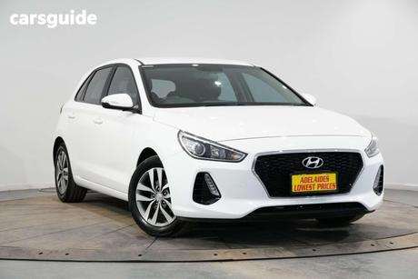 White 2020 Hyundai I30 Hatchback Active