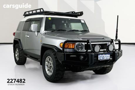 Silver 2011 Toyota FJ Cruiser Wagon