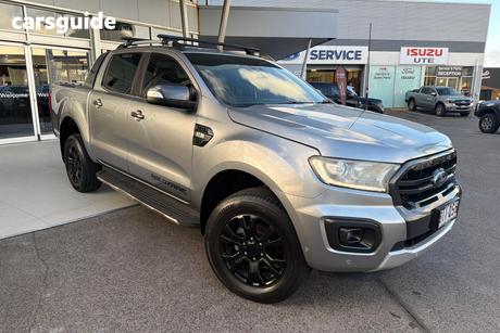 Grey 2019 Ford Ranger Double Cab Pick Up Wildtrak 3.2 (4X4)