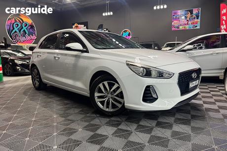 White 2017 Hyundai I30 Hatchback Active