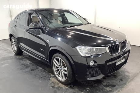 Black 2016 BMW X4 Coupe Xdrive 20I