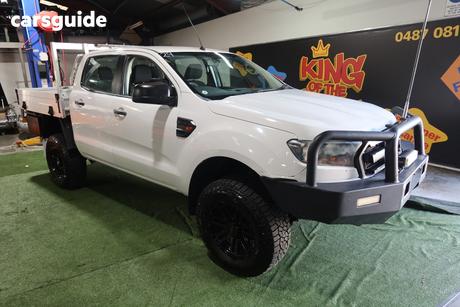 White 2016 Ford Ranger Crew Cab Chassis Xl 3.2 (4X4)