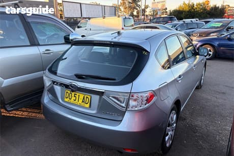 Silver 2007 Subaru Impreza Hatchback R (Awd)