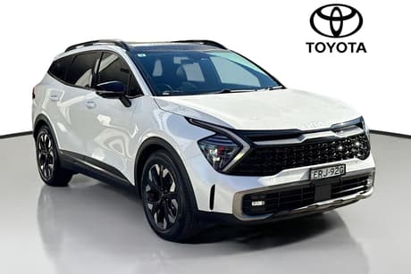 White 2021 Kia Sportage Wagon Gt-Line (Awd)