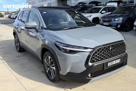 Grey 2025 Toyota Corolla Cross Wagon Atmos 2Wd Hybrid