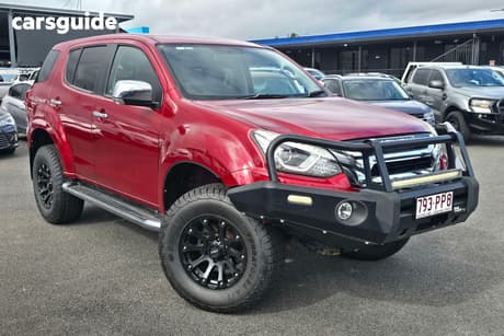 Red 2021 Isuzu MU-X Wagon Ls-U (4X4)