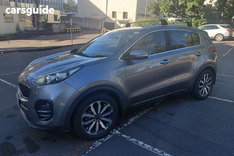 Grey 2016 Kia Sportage Wagon Sli (Awd)